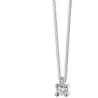 Collana Comete Donna Punto Luce in Oro bianco Diamante 0.5 Ct GLB983 - GLB983
